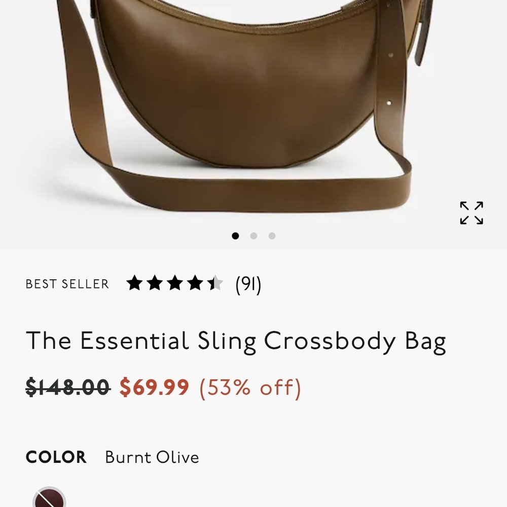 Madewell Olive Crossbody Bag